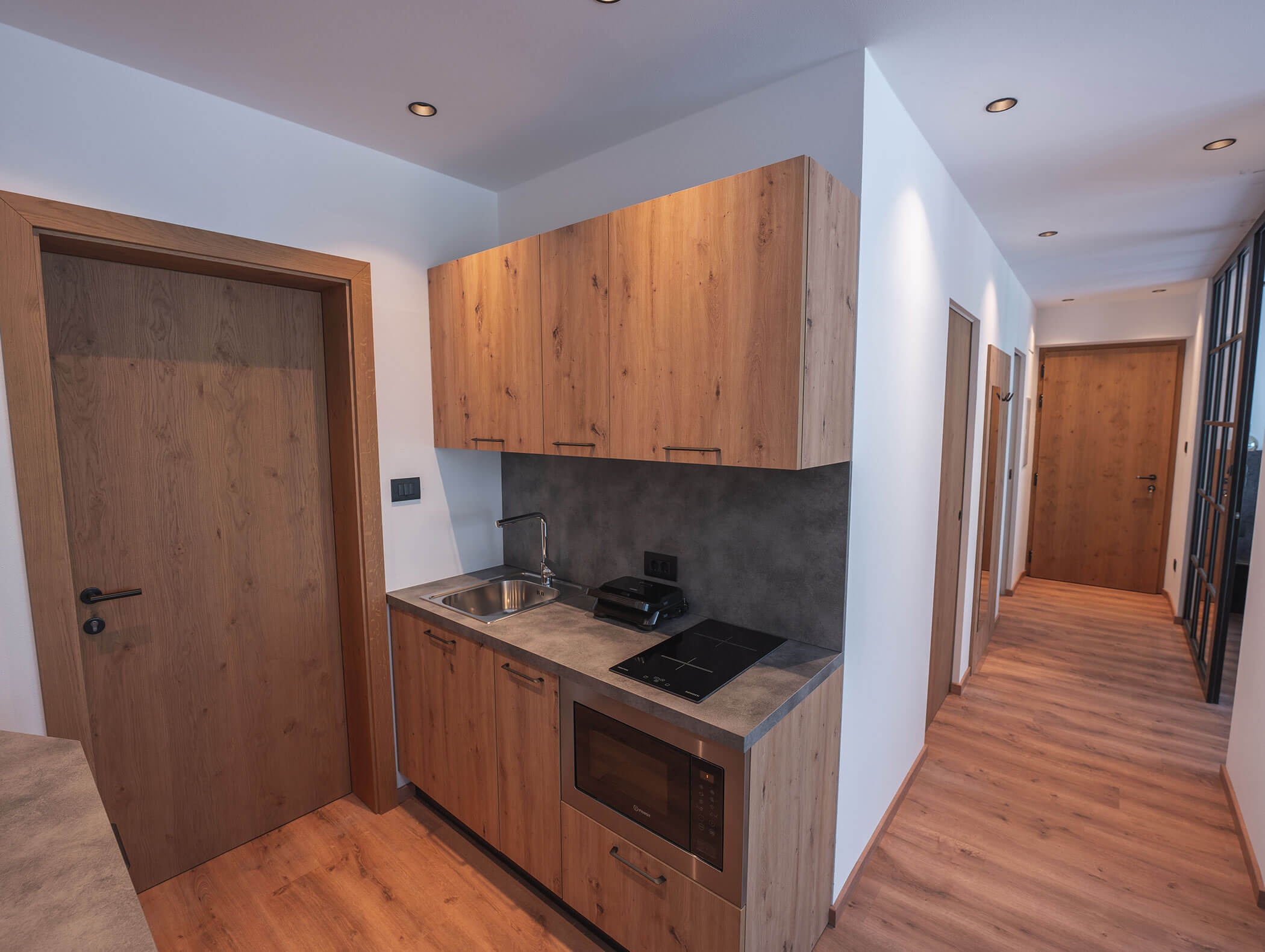 Kitchen - Apartment Kreuth